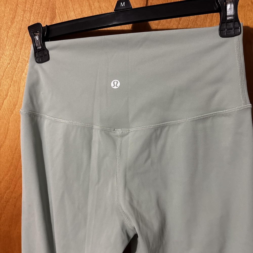 Lululemon Align High-Rise Leggings Asia Fit Size XL Green Sage Twill Pant